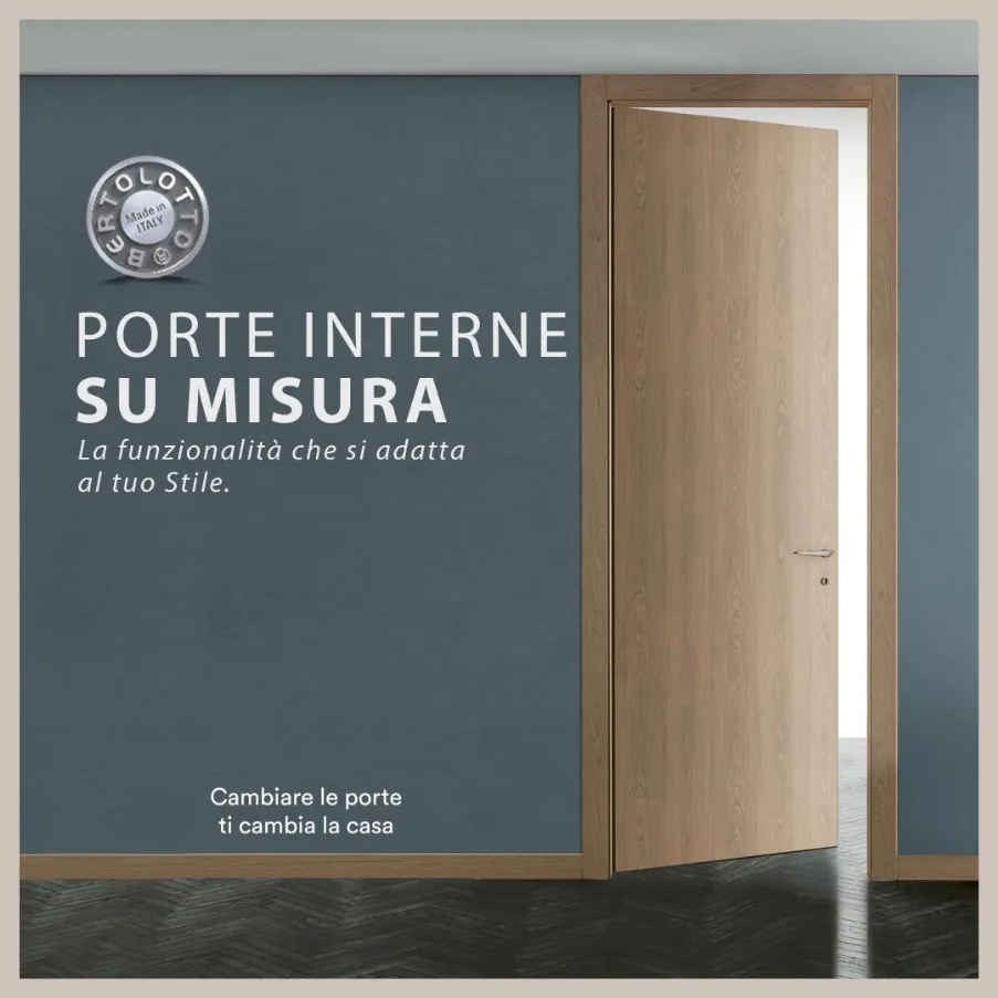 Custom-made internal doors by Bertolotto