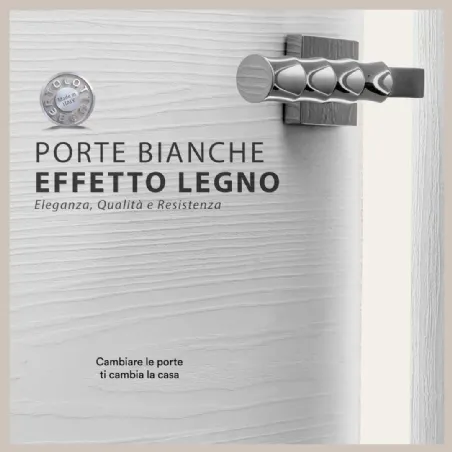 White wooden effect Bertolotto doors.