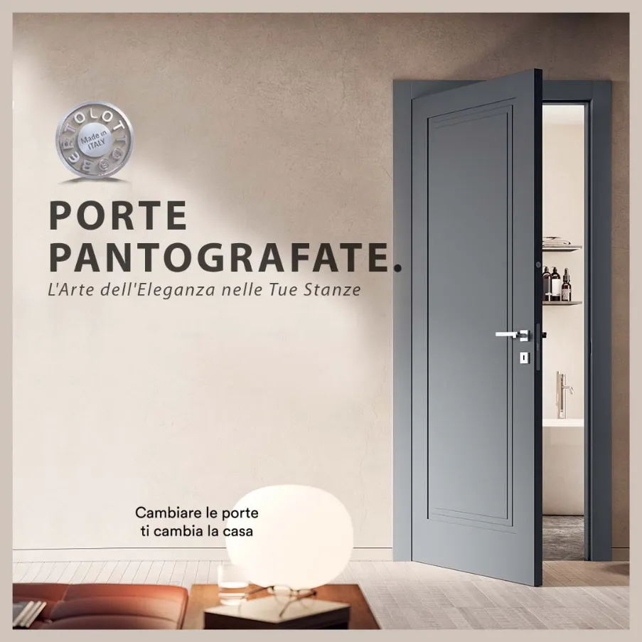 Bertolotto Doors with pantographic system.