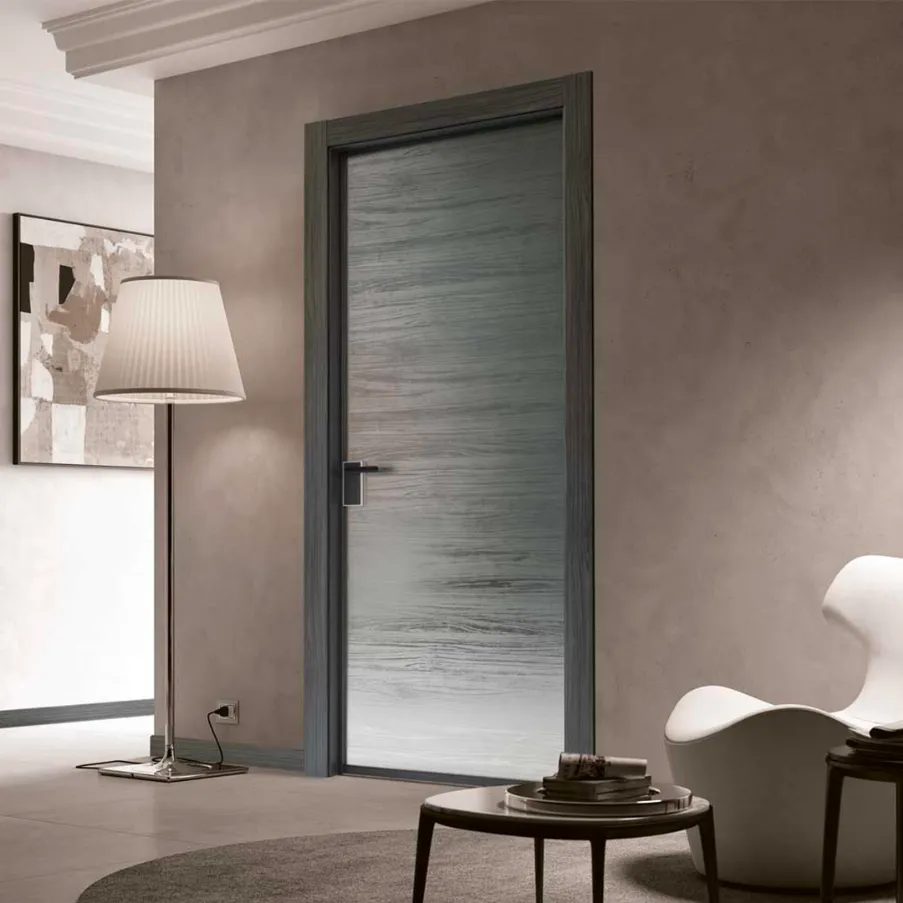 frosted glass 3D doors